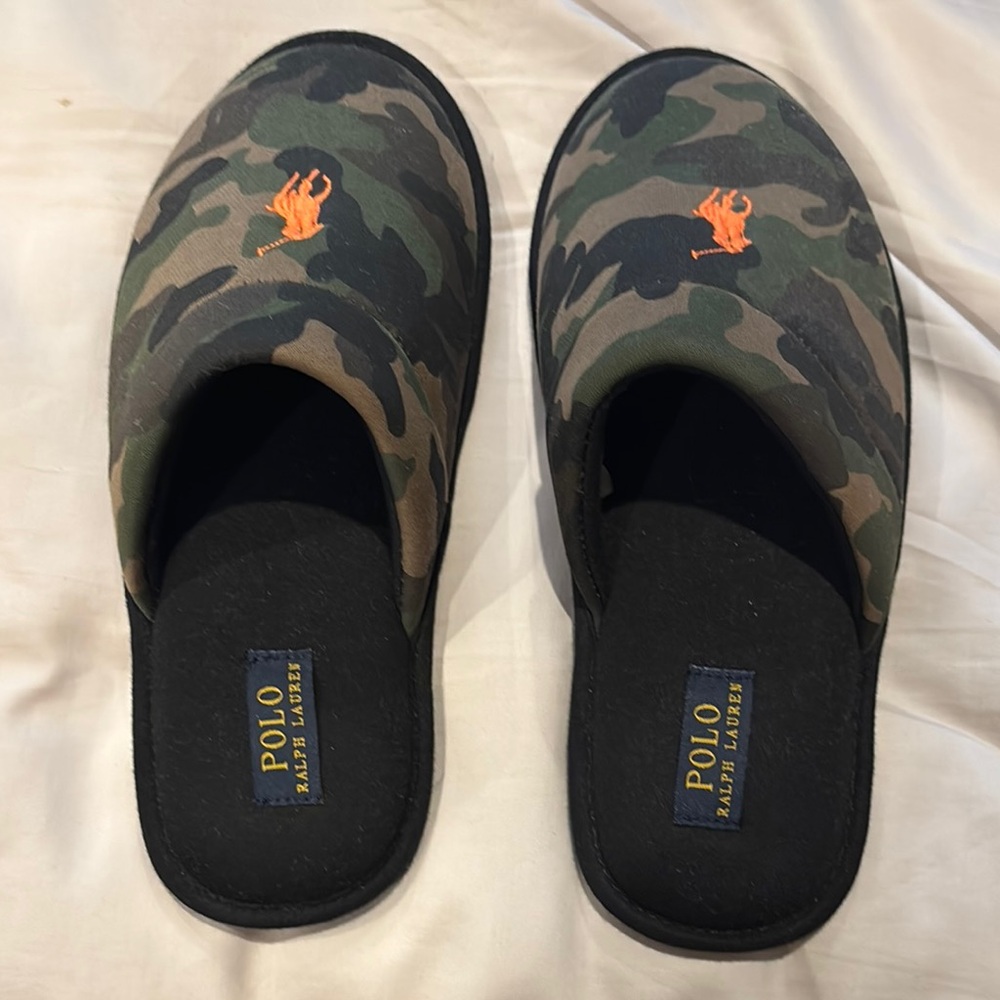 Polo Ralph Lauren Camouflage Slippers